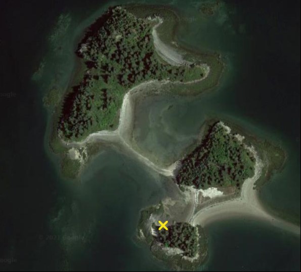 winter float location aerial